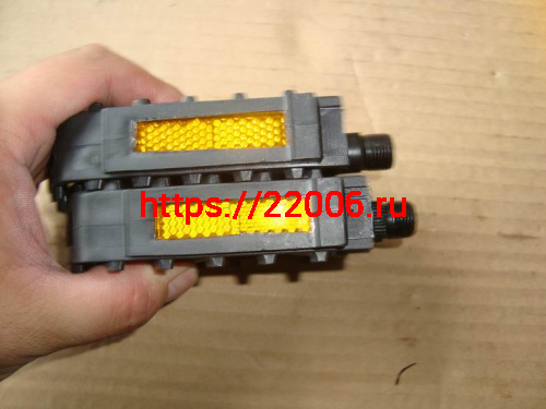 Педали Вело пластик 117х80мм, МТВ (EPD-03) фото 2