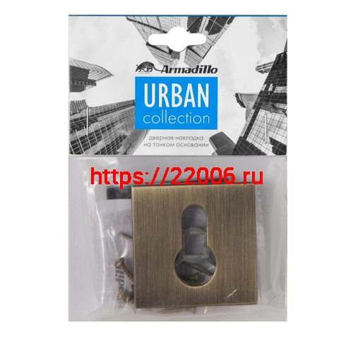 Накладка Armadillo (Армадилло) под цилиндр ET.K.USS52 (ET USS) CP-8 хром фото 3