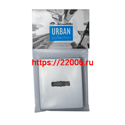 Накладка Armadillo (Армадилло) на сувальдный замок ESC.S-auto.USS/K (PS Protector/USS) BL черный фото 2