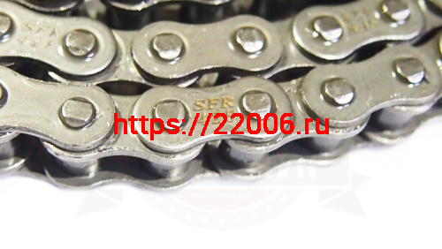 Цепь (428) SFR -128 зв. (Муравей, Тула, VIRUS250, аналог ПР 12.7-18,2)  цветная коробочка (НАБОР фото 3