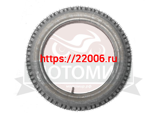 Покрышка 18" 3.50-18 (100/100-18), Л-328, с камерой, Иж универс., ПетроШина (НАБОР)