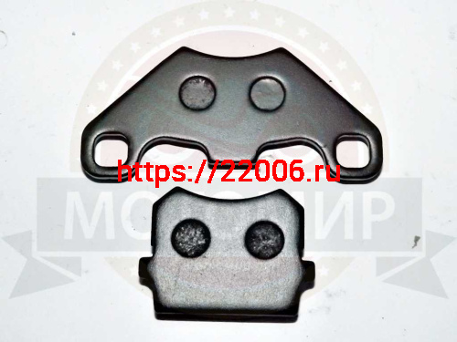 Колодки тормозные дисковые перед. ATV BULLET фото 2