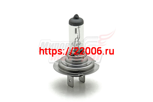 Лампа 12В 55Вт (Н7) галоген."LYNX" PX26d L10755