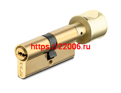 Цилиндровый механизм Kale kilit (Кале килит) с вертушкой 164 OBS SCE/68 (26+10+32) mm латунь 5 кл. new фото 4