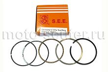 Кольца поршневые SEE 139FMB Delta 110 std 52.4 мм 4Т стандартные