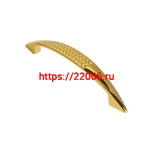 Ручка-скоба Ajax (Аякс) мебельная MB-H-002-96 мм PB золото