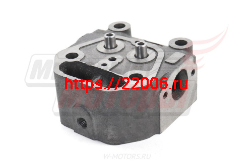 Головка блока цилиндра голая R180 (под форсунку с форкамерой) фото 2