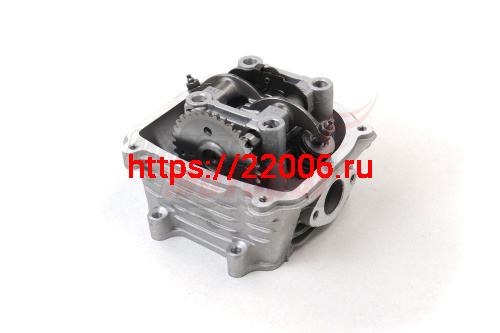 Головка цилиндра 4х такт. дв.157QMJ(57,4 мм,150см3)(клапана+постель распредв.+распредвал+звезда ГРМ)