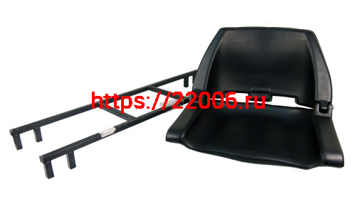 Сиденье для саней-волокуш 1700  на метал. раме ,СКЛАДНОЕ антивандальное, одинарное №5