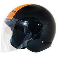 Мотошлем THH T-373 black/orang (L)