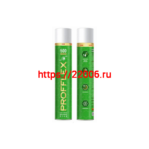 Бытовая монтажная пена PROFFLEX HOME 500 STANDARD универсальная