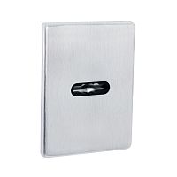 Накладка Fuaro (Фуаро) на сувальдный замок ESC.S-auto.RL/K.486 SSC (ESC 486-S-auto RL) сатинированный хром (1шт.)