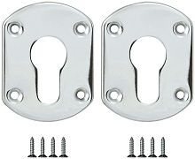 Накладка Fuaro (Фуаро) на цилиндр ESC.C+C/OV.set (ESC031) CP хром (2шт.)