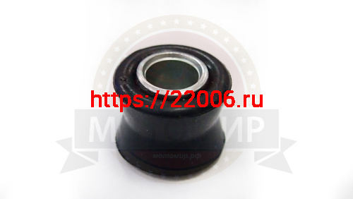 Сайлентблок 24 мм  D24*d10*L19 задн. амортизатор Альфа, Zodiak, GY6-50, 139QMB Honda dio, Yamaha jog