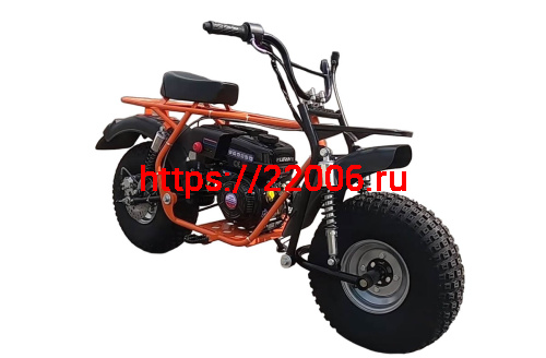 Мотоцикл СКАУТ САФАРИ 3- 7  BIGFOOT (передняя подвеска + 2 зад. аморт., 7,0 л.с., РЕДУКТОР)