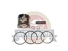 Поршень 62,00 мм 4 такт. 162FMJ (CG150) h 52мм (кольца, палец 15мм, стопорн. кольца) (НАБОР)