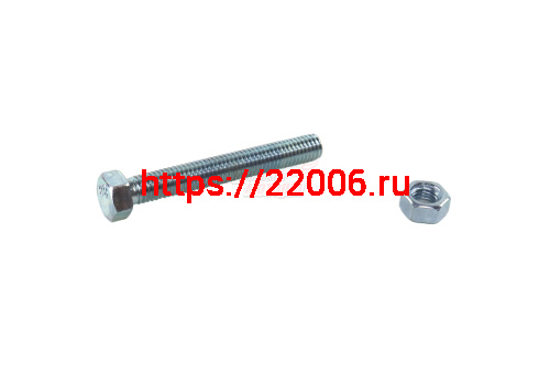 Болт регулятора приводной цепи с гайкой RIZEE PH08K,PH09B (M8*60)
