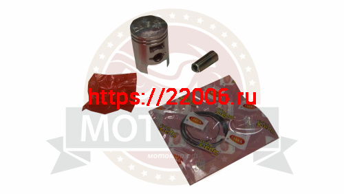 Поршень 39,25 мм 2 такт.скутер Dio50 (+0,25) AF18/24/27/28 (с кольц., палец d12мм, стопор.кольц.)