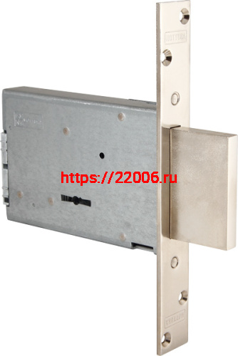 Замок Mottura (Моттура) врезной сувальдный 40.701.50 (с отв. планкой, без накладок)