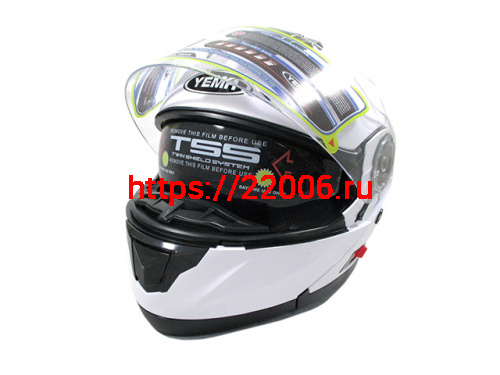 Мотошлем YM-926 белый (M)