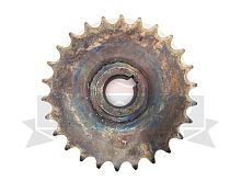 Звезда 26 зуб. (520) цепи, 15.875шаг, большая ведущего вала d25 мотобусировщика