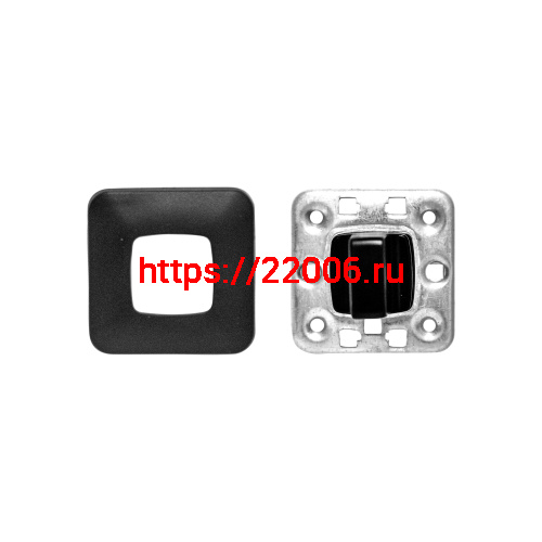 Ручка Ajax (Аякс) поворотная BKW8x75.K.MD50 BL-24 черный фото 2