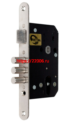 Корпус Mettem (Меттэм) врезного замка с защёлкой ЗВ4 402.0.0