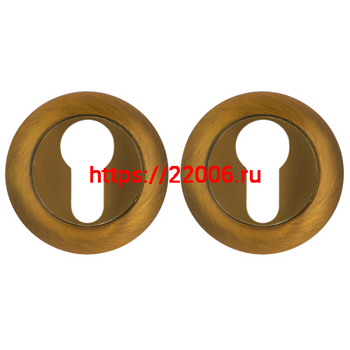 Накладка Ajax (Аякс) под цилиндр ET.R.JR54 (ET JR) CF-17 кофе