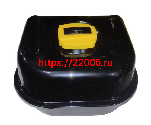 Бензобак LIFAN 168F-В нового образца  сборе с пробкой фото 2