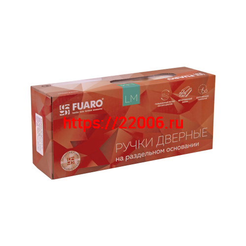 Ручка Fuaro (Фуаро) раздельная LM/Z K.QS52.OPTIMA BL-24 черный фото 2