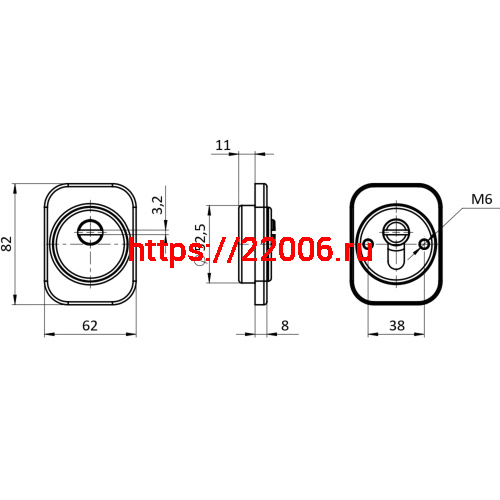Броненакладка Fuaro (Фуаро) DEF.XL/K.HEAVY.4286 BL-24 черный фото 2
