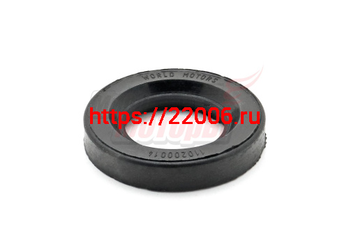 Манжета катка Буран с пружиной (24х42х7) (110200014) "World Motors"