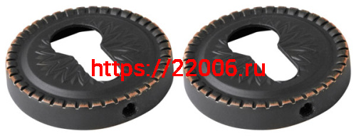 Накладка Armadillo (Армадилло) под цилиндр ET.R.CL55 (ET/CL) ABL-18 темная медь