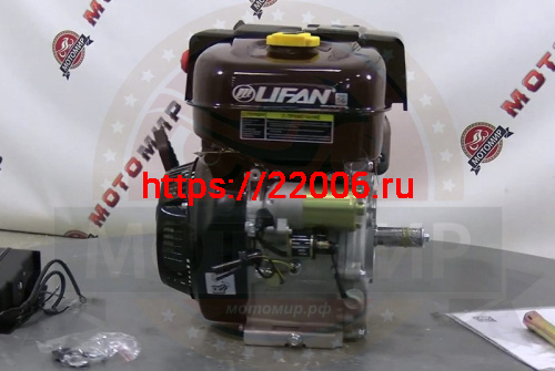 Двигатель LIFAN  9 л.с. 177FD (270) (вал d25 мм) ЭЛ.СТАРТЕР фото 4