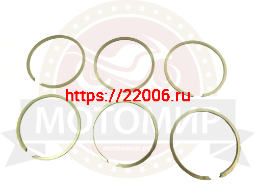 Кольца Ява  6В  нормальные (58,0мм) (1 компл. =6 шт.)