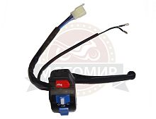 Переключатель скутер SLASH, QT-4,-18 левый (барабанный тормаз)