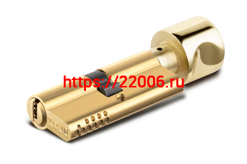 Цилиндровый механизм Kale kilit (Кале килит) с вертушкой 164 OBS SCE/68 (26+10+32) mm латунь 5 кл. new фото 3