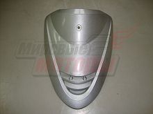 Облицовка передняя верхняя ACTIV/ YB50QT-3 Racer Meteor (ВНИЗУ РЕШЁТКА) серебристая