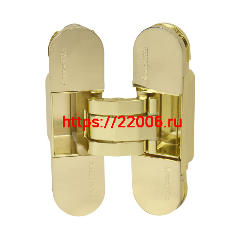 Петля Armadillo (Армадилло) скрытой установки U3D2000.TG GP золото