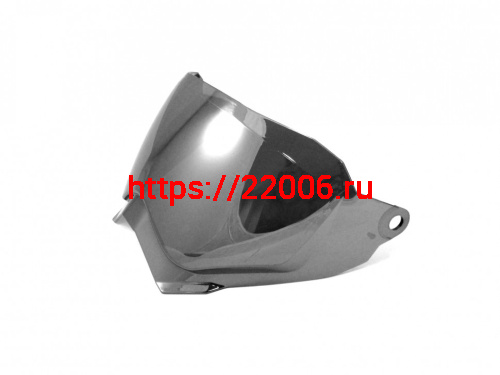 Стекло для мотошлема TX-27 серебристое