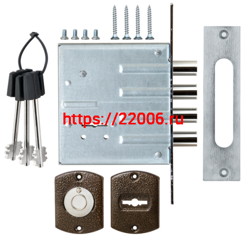 Замок Sam (Сам) врезной сувальдный ЗВ8-8М/13, 3 кл. /81300/ фото 4