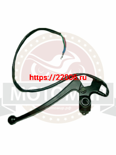 Рычаг сцепления  FORESTER STREET в сборе с кронштейном, черный под зеркала (НАБОР)