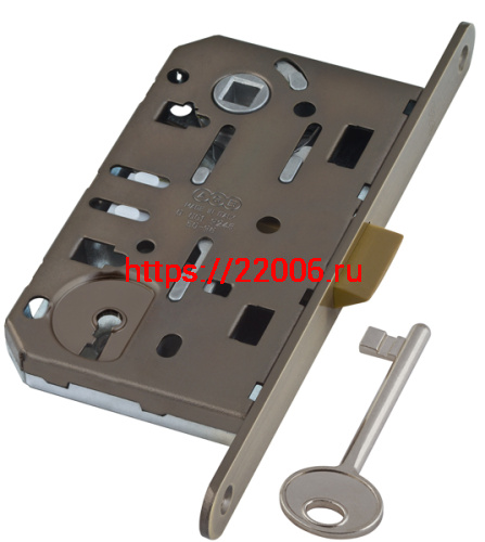 B01101.50.12 AGB (АГБ) Корпус врезного замка под кл. (ант. бронза) MEDIANA EVOLUTION