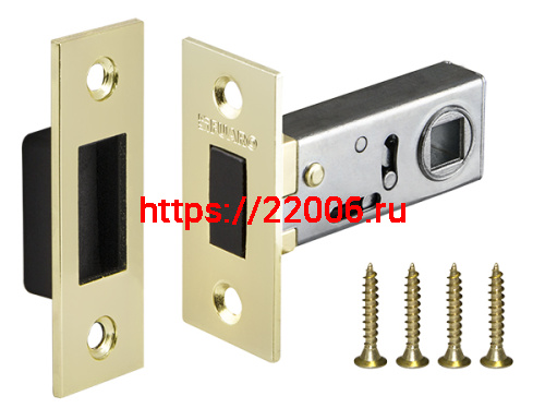 Защелка Fuaro (Фуаро) врезная MAGNM12-50-25 (M12-50-25) GP латунь