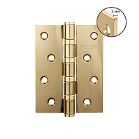 Петля Fuaro (Фуаро) универсальная HEAVY IN4400U GOLD-24 (золото 24K) 100х75х3 мм