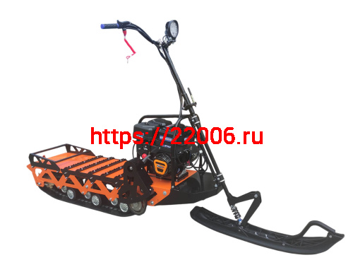 Снегокат СОБОЛЬ (Ижтехмаш), двигатель LIFAN 10 л.с., вариатор TAV2-40