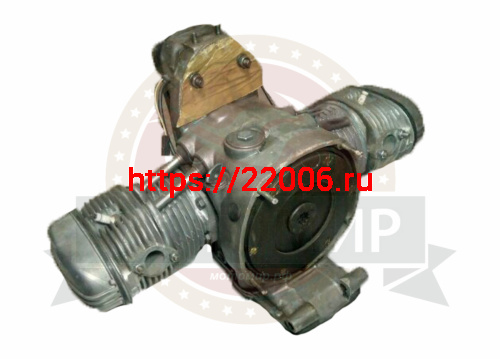 Двигатель Урал, без карбюраторов без КПП, без генератора (реставрация)