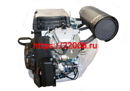 Двигатель LIFAN 24 л.с. 2V78F-A с катушкой освещения (РУЧ+ЭЛЕК) 12В 3А 36Вт (НАБОР) фото 2