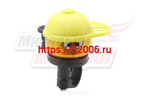 Звонок Вело "Кепка" алюминий/пластик (разные цвета)(10A-05) фото 2