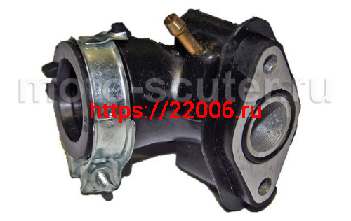 Патрубок карбюратора 139QMB 50сс (впускной коллектор) TMMP